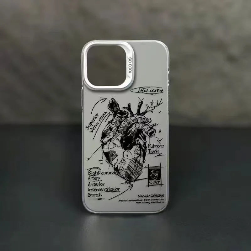 Creative Cardiovascular model Heart Medical Phone Case For