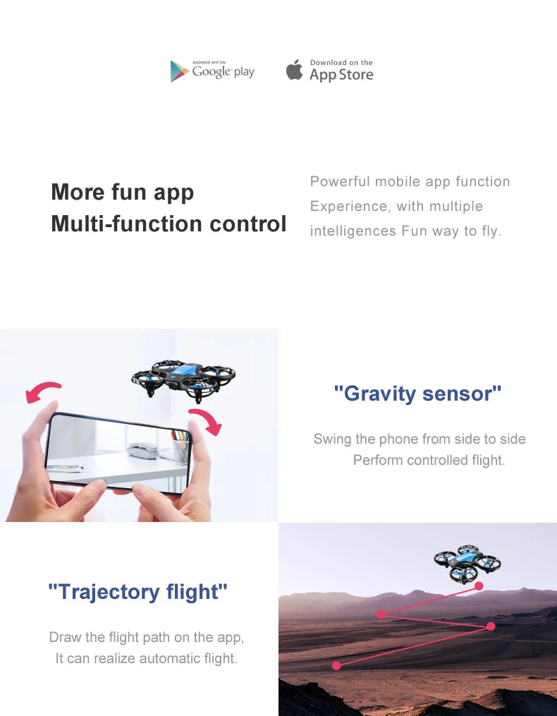 Mini Drone 4k Profession HD Wide Angle Camera