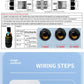 IP68 Outdoor Waterproof Junction Box Electrical Cable Connector,