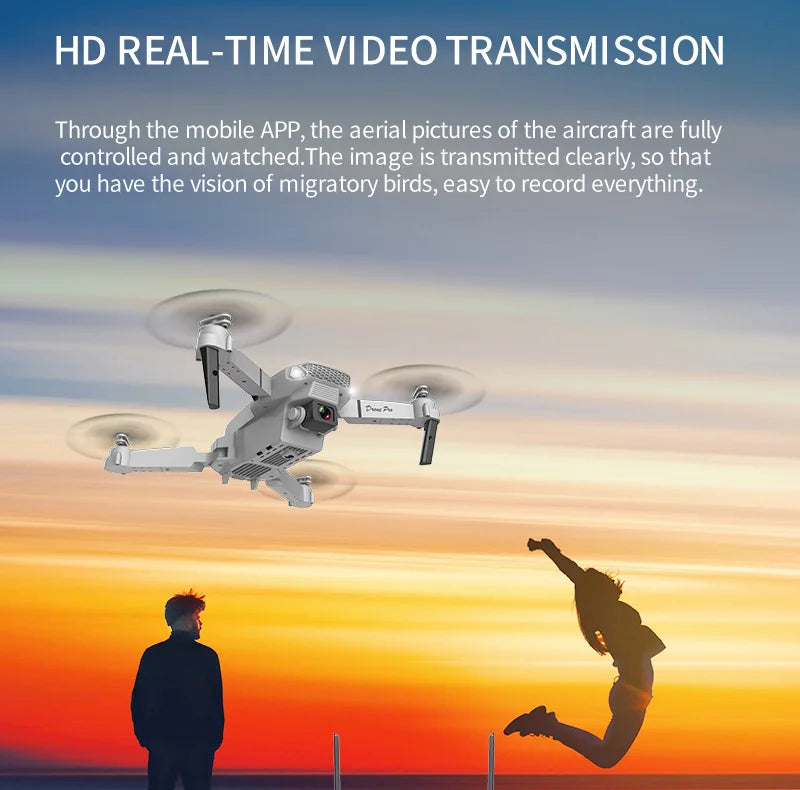KDBFA 2024 New E88 Pro WIFI FPV Drone