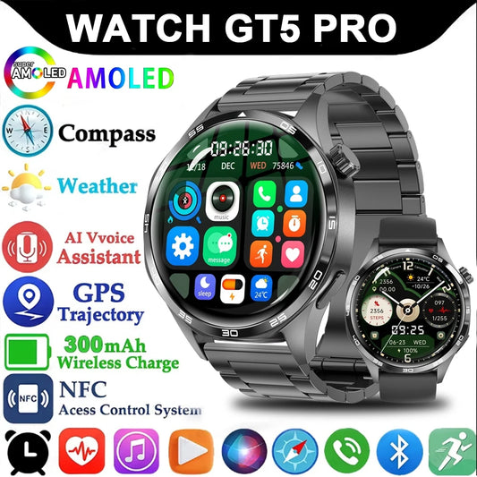 For HUAWEI GT5 Pro GPS NFC Smart Watch