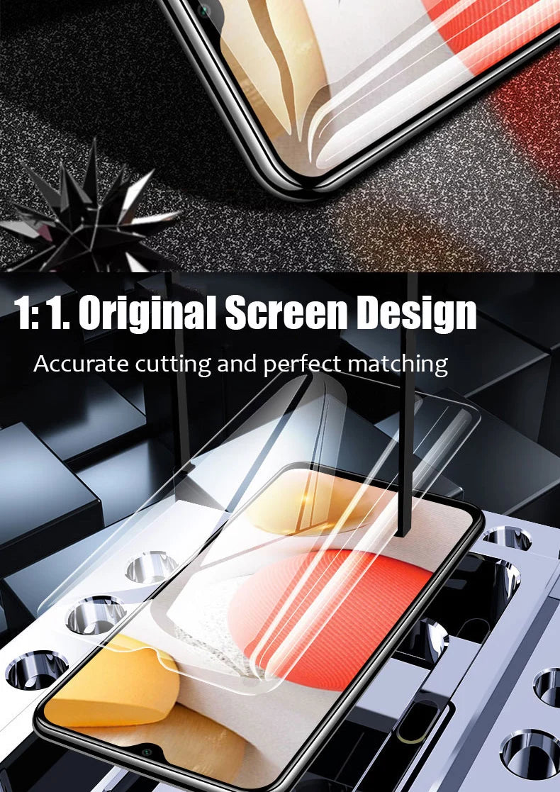 3PCS Tempered Glass For Samsung Galaxy A13 A03