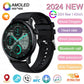 2024 New GPS Smart Watch Women True AMOLED
