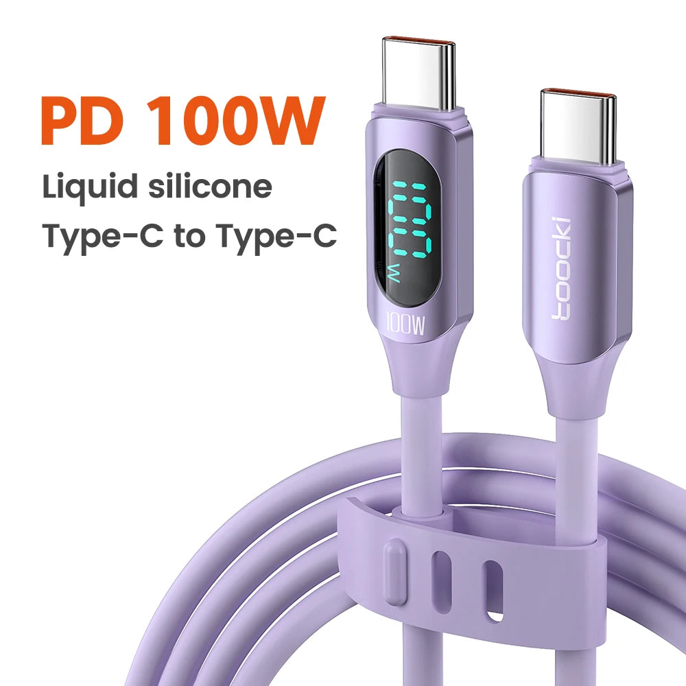 Toocki 100W Type C to Type C Cable