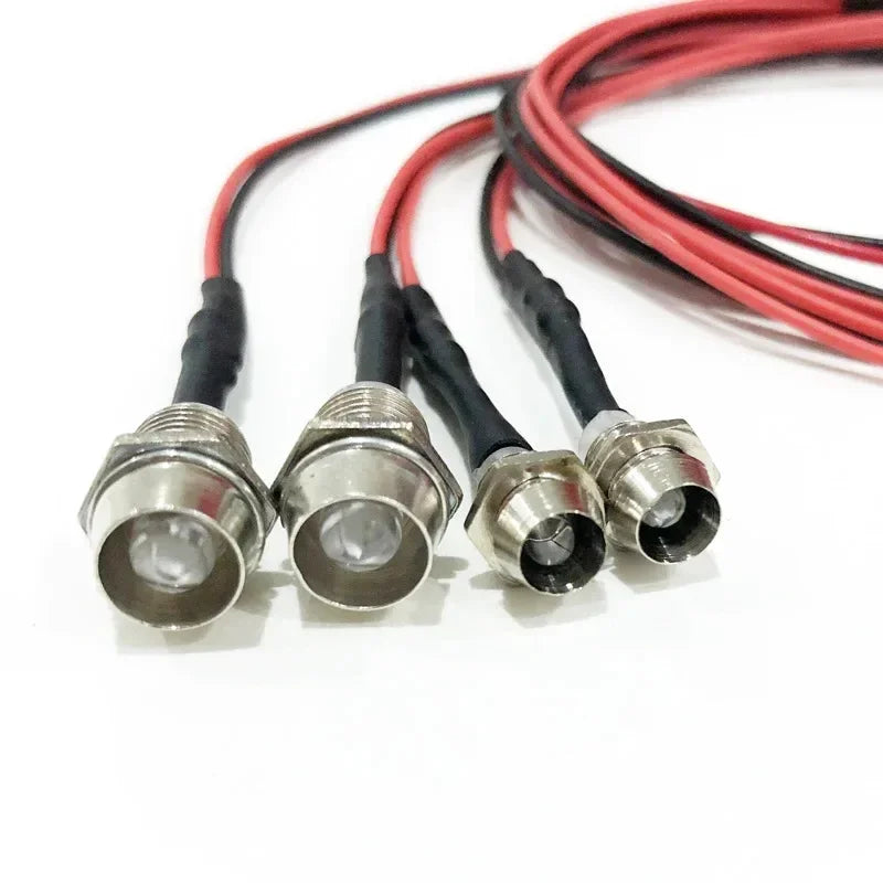 RC LED Light Kit Headlamps for 1/10 1/8