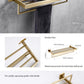 Matte Gold Towel Rack 304 stainless steel Towel