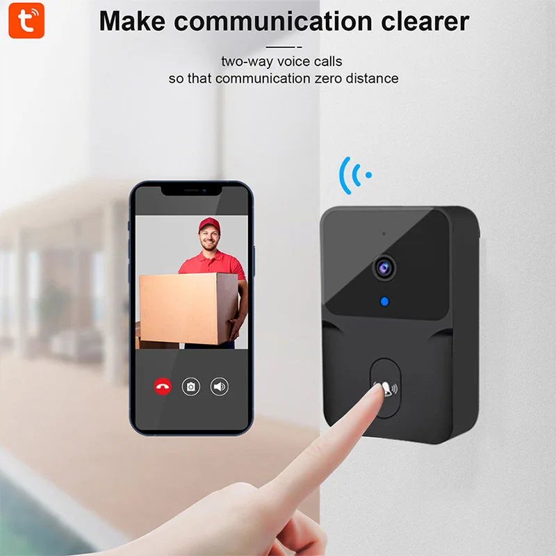 Tuya WiFi Video Doorbell Wireless HD Camera