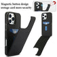 PU+TPU Leather Wallet Magnet Card Holder Phone Case