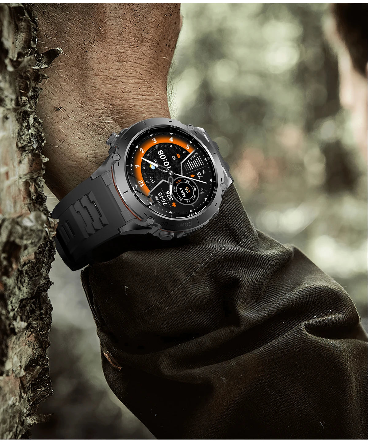2025 New Smart Watch Men 1000mAh Large Capacity