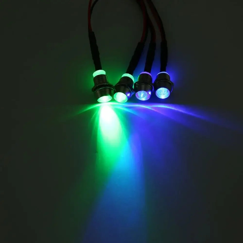 RC LED Light Kit Headlamps for 1/10 1/8