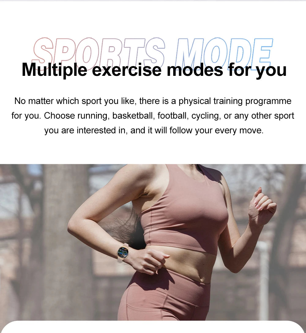 2025 New Lady Fashion Smart Watch women AMOLED