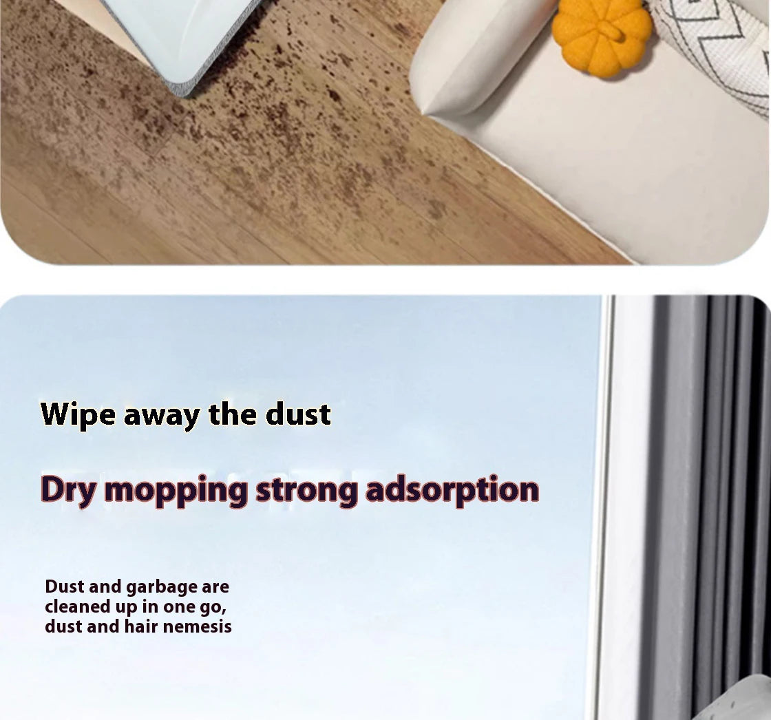 New Large Household Spray Mop With Replaceable Microfiber