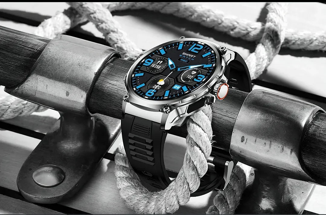 New 710mAh Bluetooth Call Smart Watch Men Sports