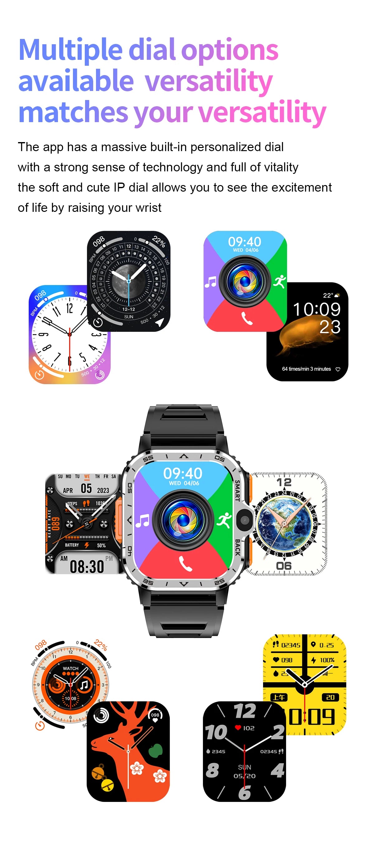 Valdus PGD Android Smart Watch Men GPS 16G/64G