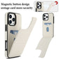 PU+TPU Leather Wallet Magnet Card Holder Phone Case