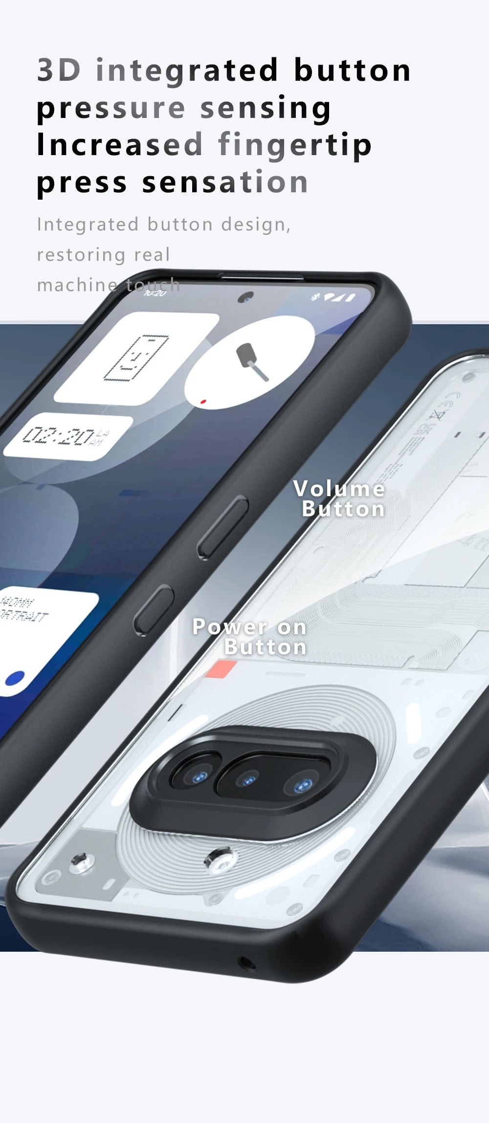 Clear Case For Nothing Phone 3a Cover Nothing