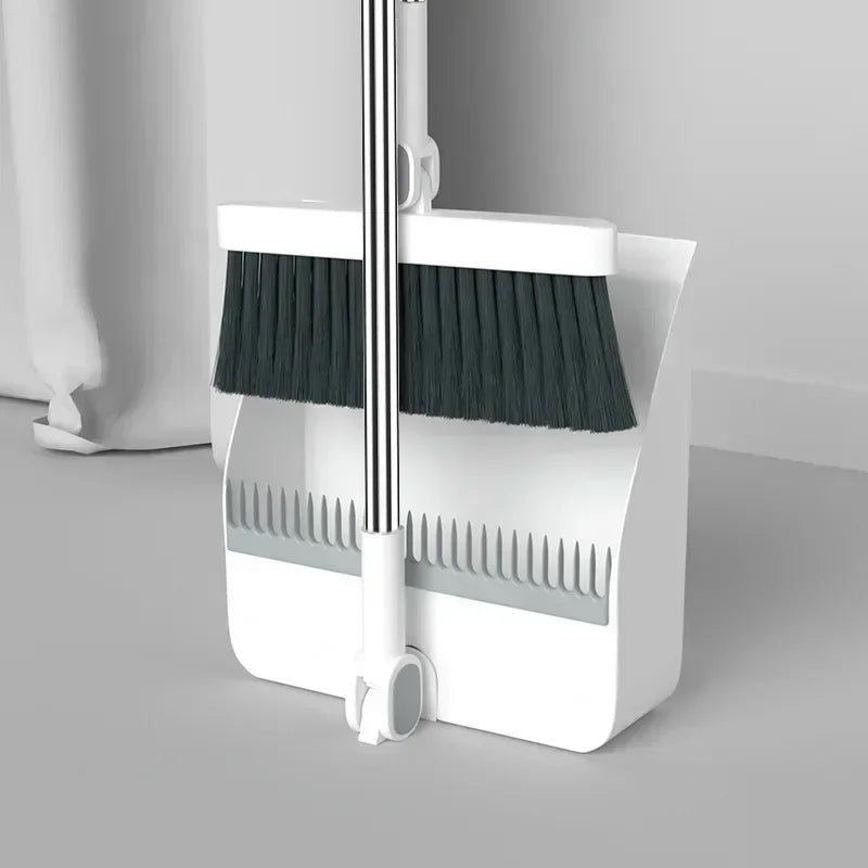 2PCS/Set Broom and Scoop Set Folding Dustpan High-end