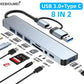 USB 3.0 Type C Adapter Docking Ststion USB