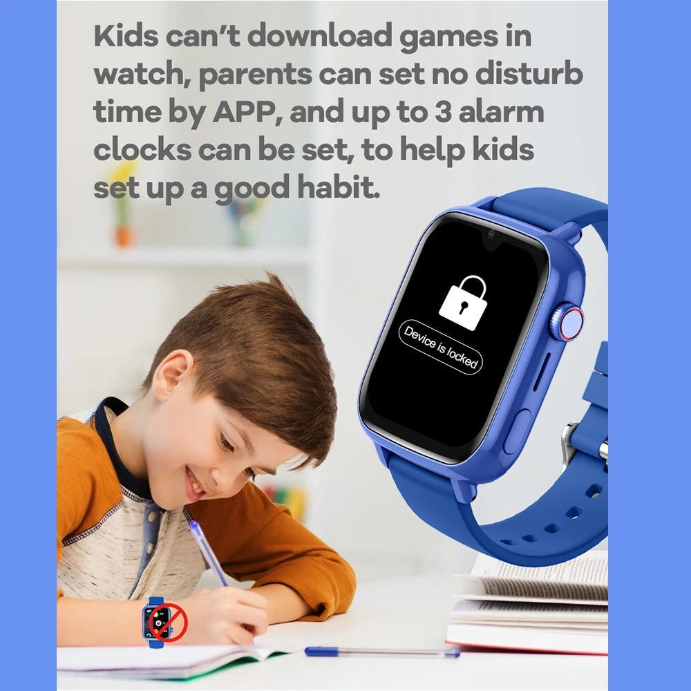 4G Smart Watch Kids GPS WIFI Video Call