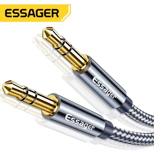 Essager Aux Cable Speaker Wire 3.5mm Jack Audio