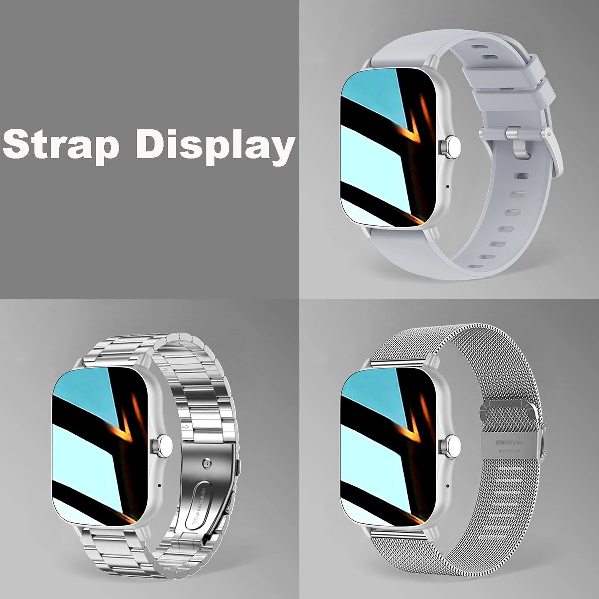 1.83'' Waterproof Smart Watch with Message Answer Call