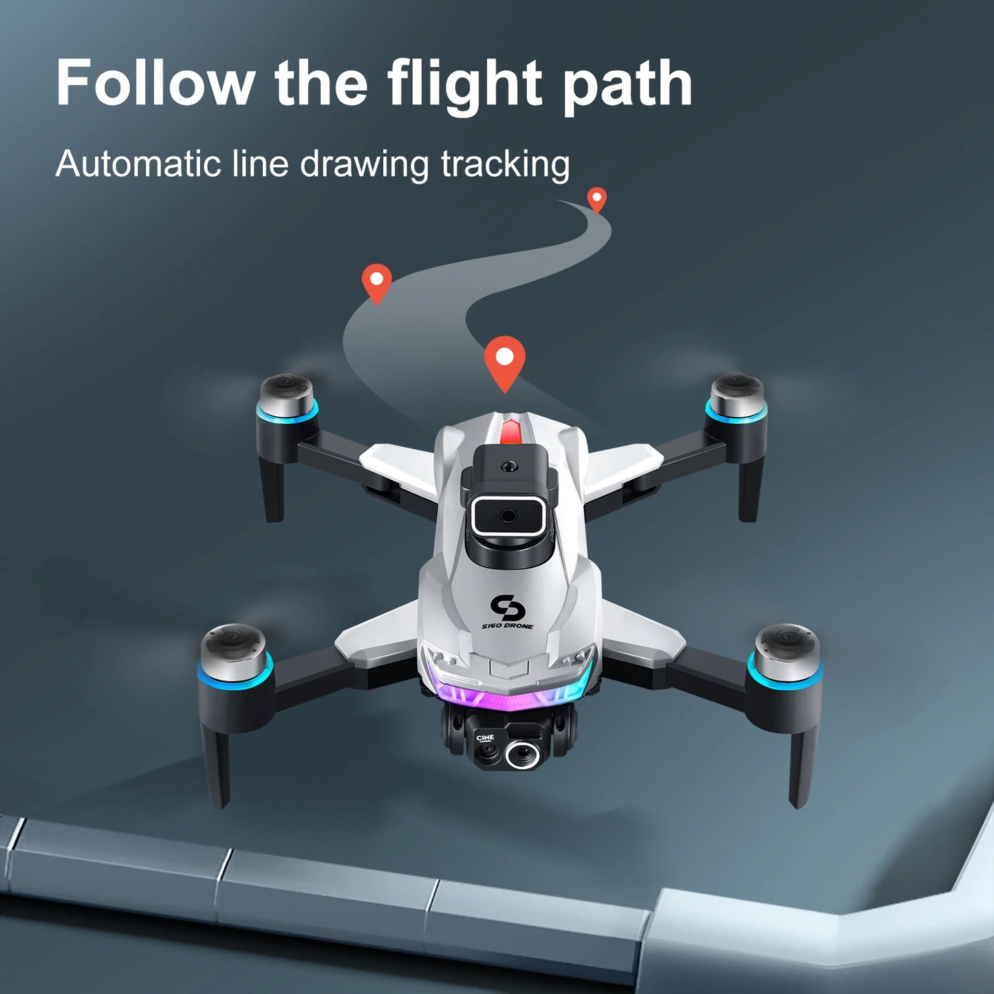 S160 Drone Professional with 8K HD Camera Screen
