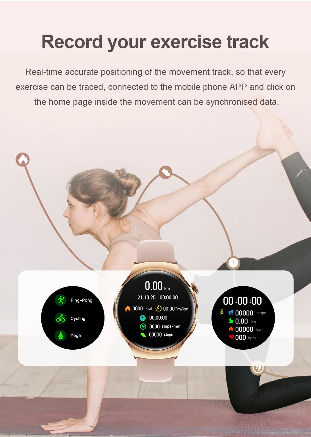 2025 New Lady Fashion Smart Watch women AMOLED