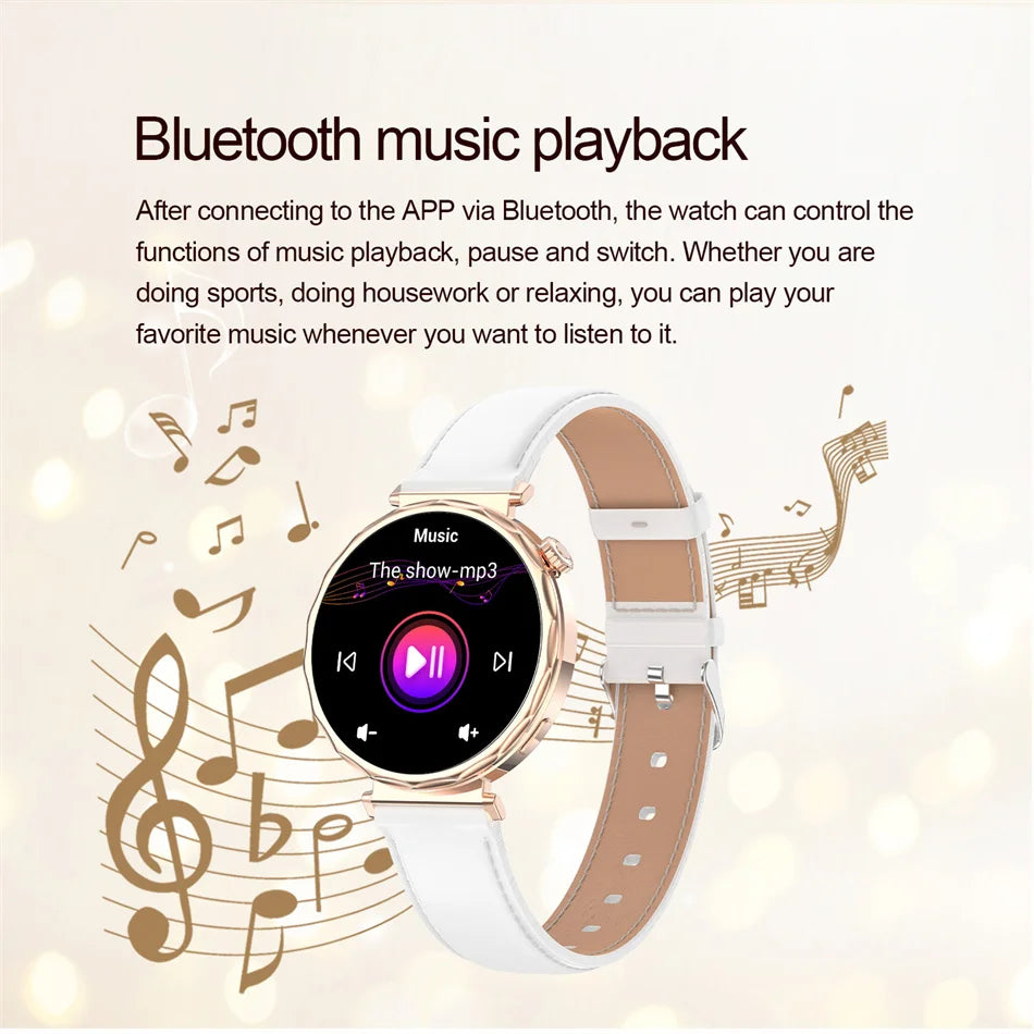 2025 New GPS Tracking Smartwatch Women AMOLED HD