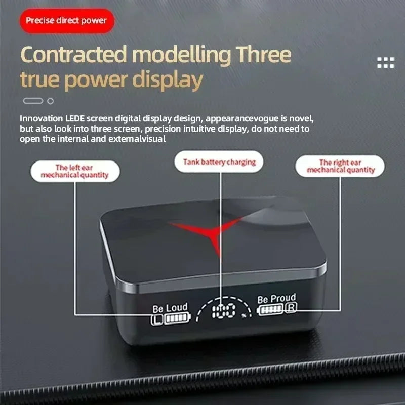 M90 Wireless Headphones TWS Bluetooth Earphones