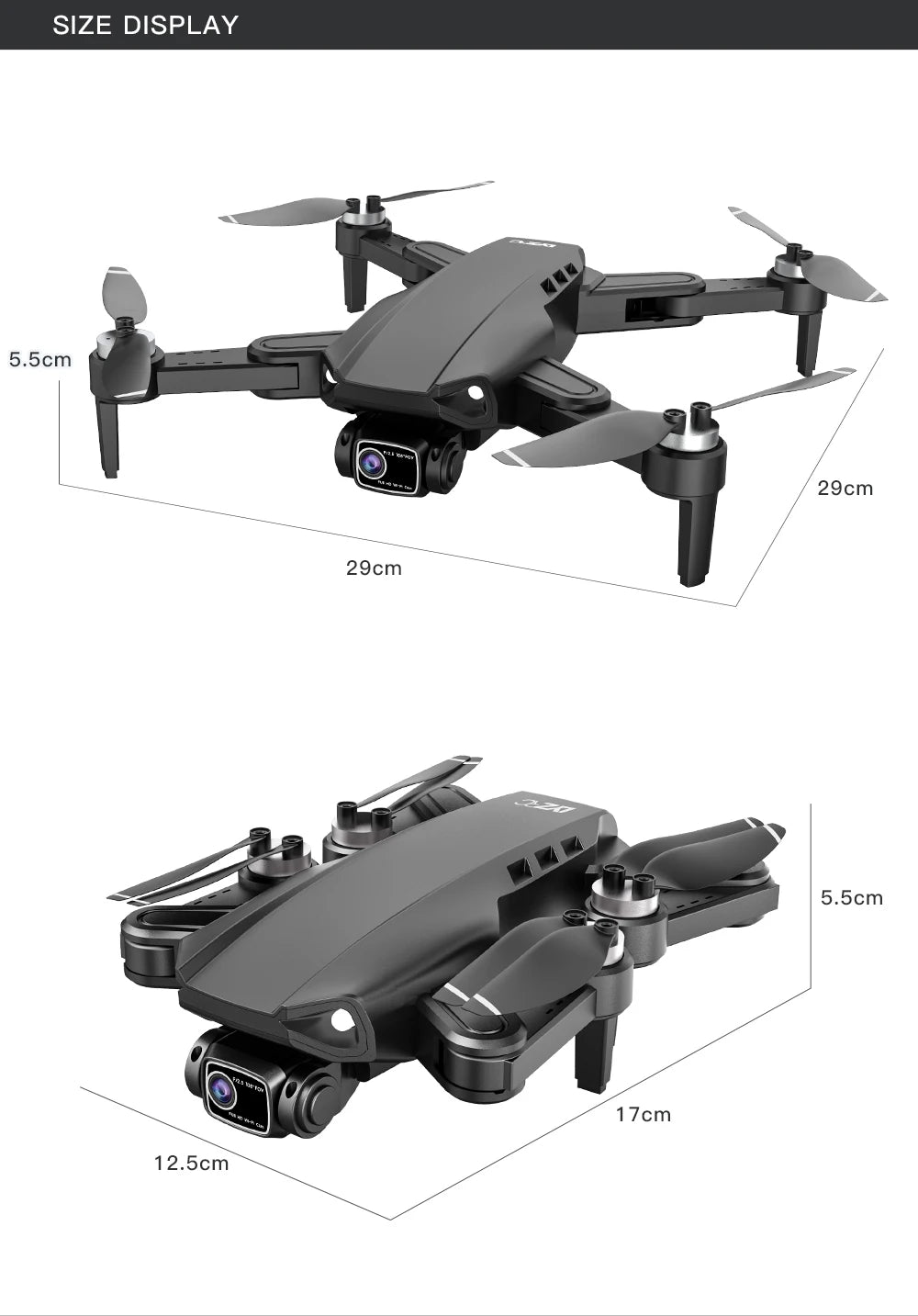 LYZRC L900 PRO SE 4K Professional HD Dual