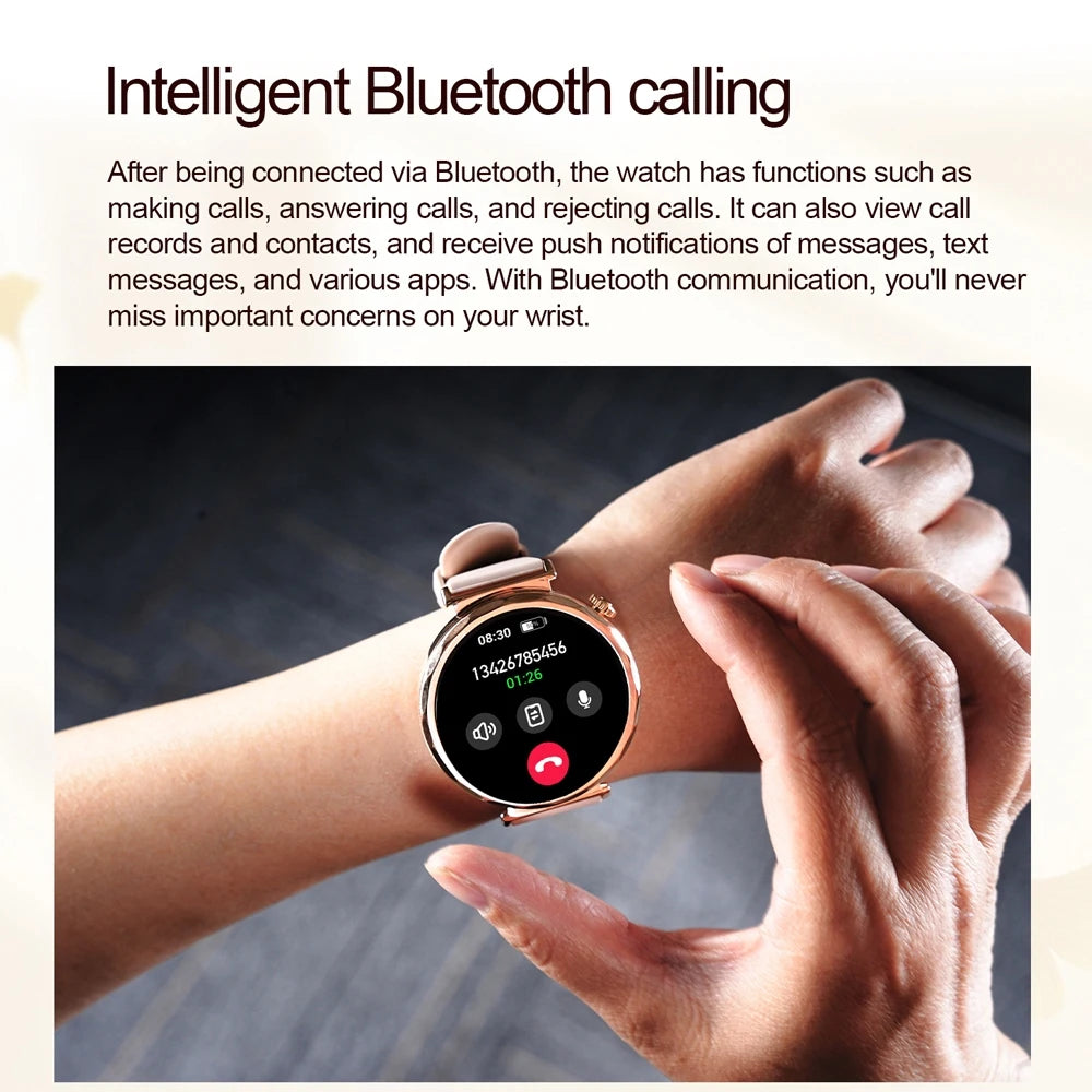 2025 New GPS Tracking Smartwatch Women AMOLED HD
