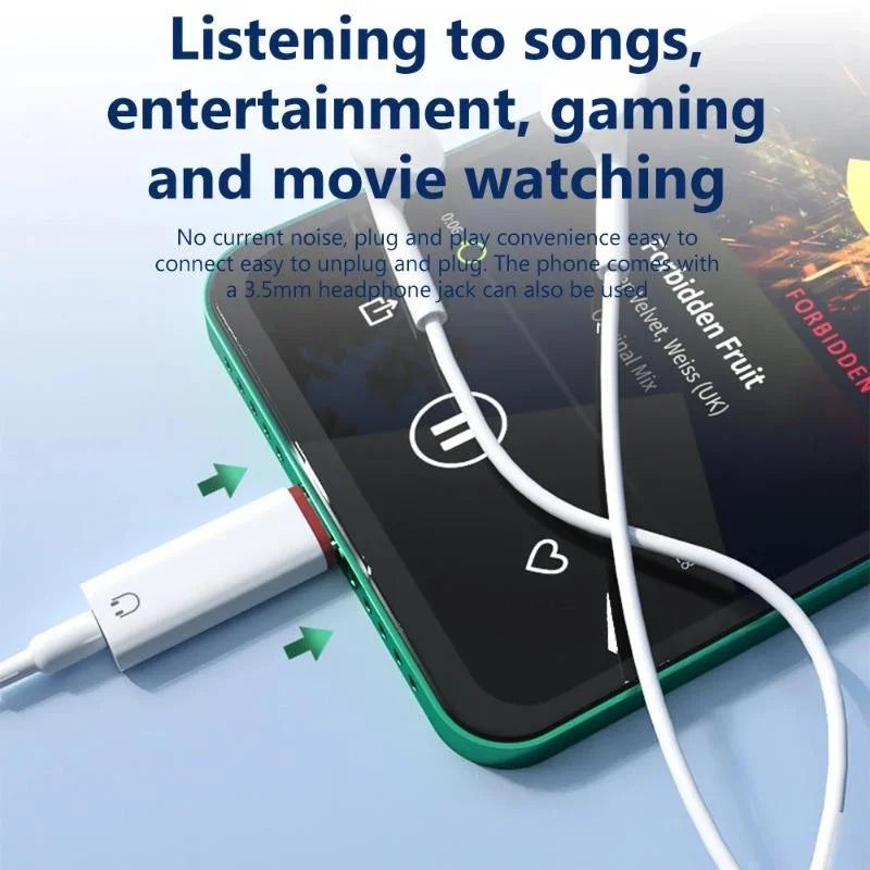 3.5mm Female to Type C Male Adapter For Samsung