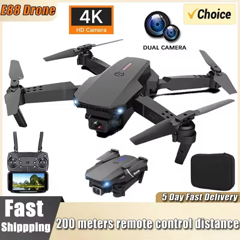 E88 Pro RC Drone WiFi FPV Height Hold