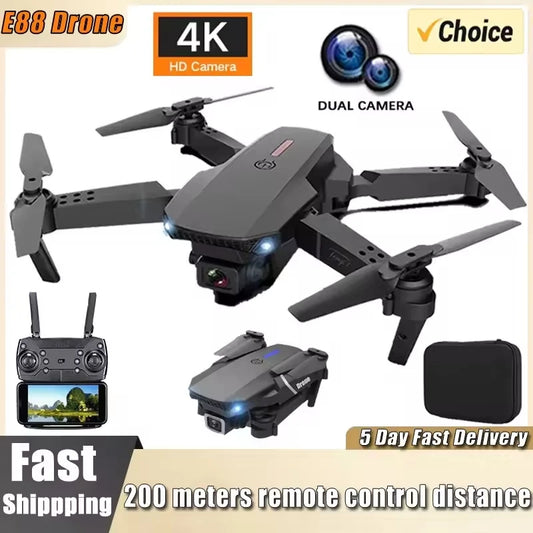 E88 Pro RC Drone WiFi FPV Height Hold