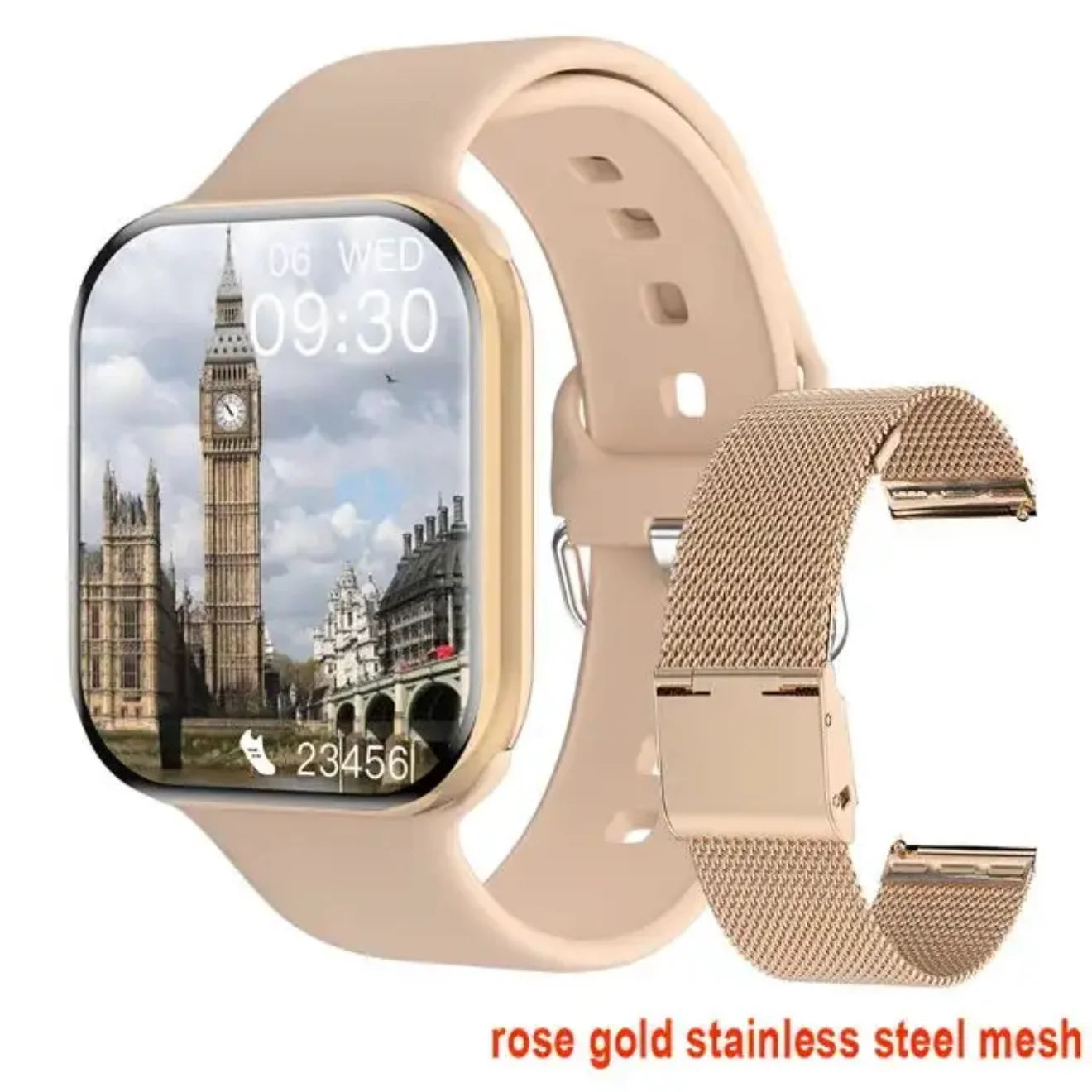 2025 NEW Smart Watch Wireless Charging Smartwatch Bluetooth