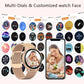 MEVADEN Bluetooth Call Smart Watch Women Custom Dial