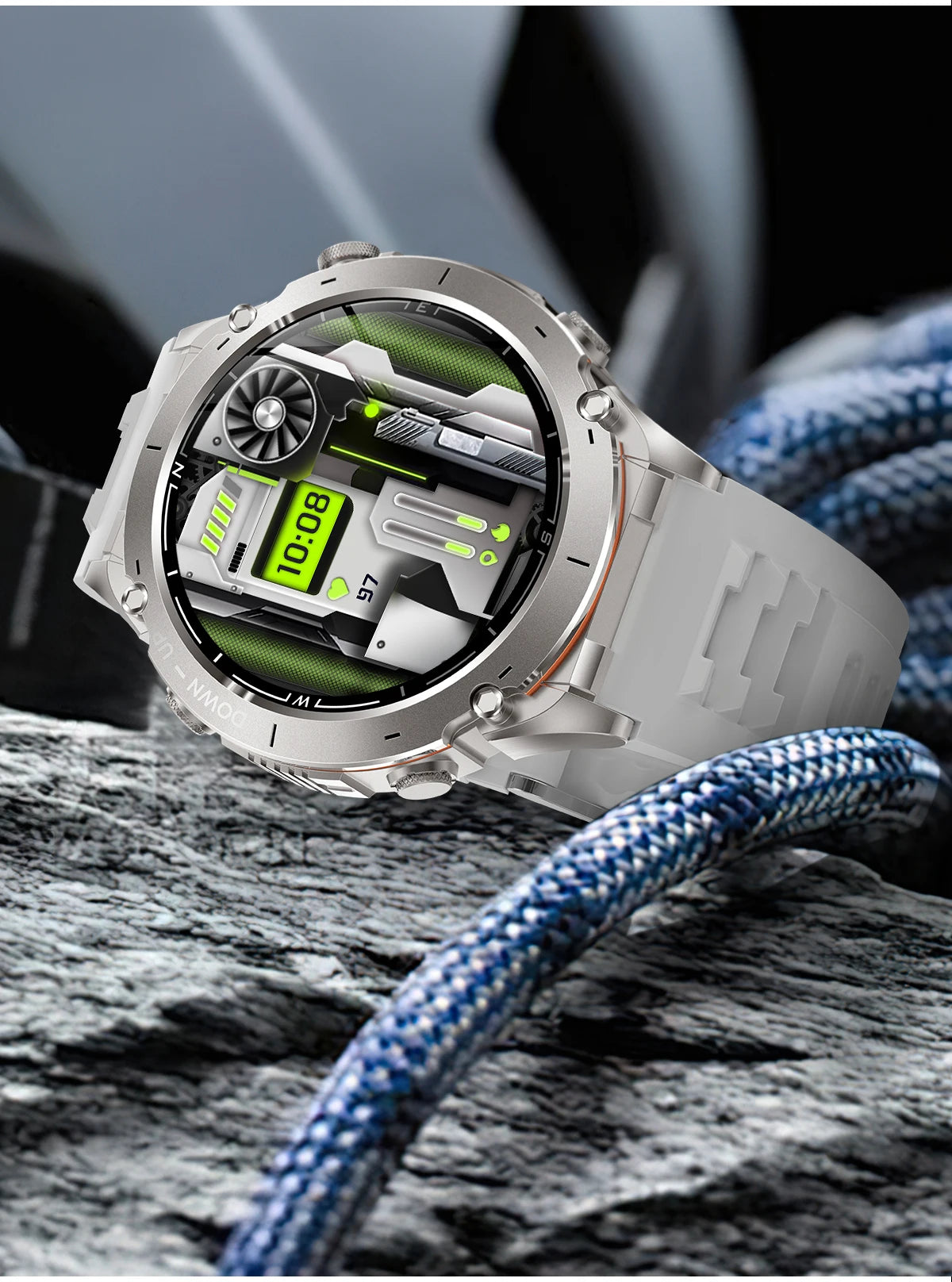 2025 New Smart Watch Men 1000mAh Large Capacity