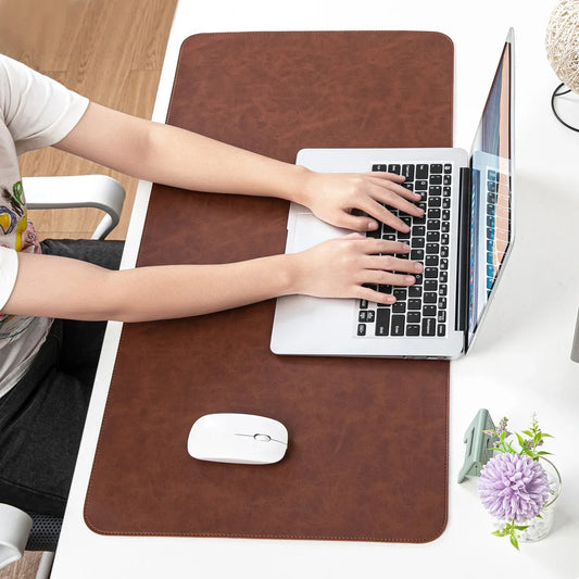 Desk Pad Waterproof PU Mouse Pad Desk Mat