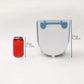 6L10L Kitchen Folding Hanging Trash Can Wall Mounted