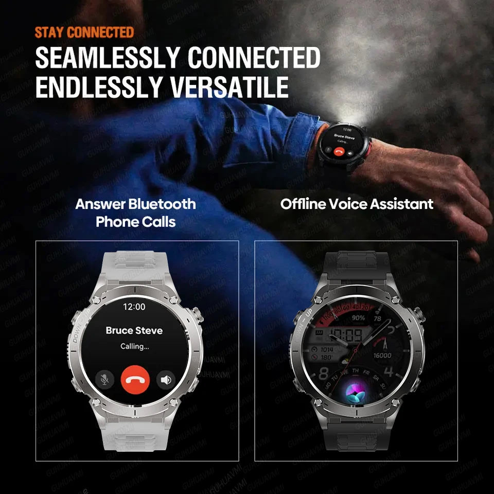 2025 New Smart Watch Men 1000mAh Large Capacity
