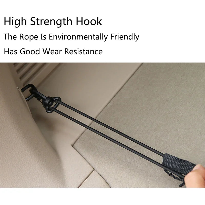 Car Trunk Cargo Mesh Net 4 Hook Car
