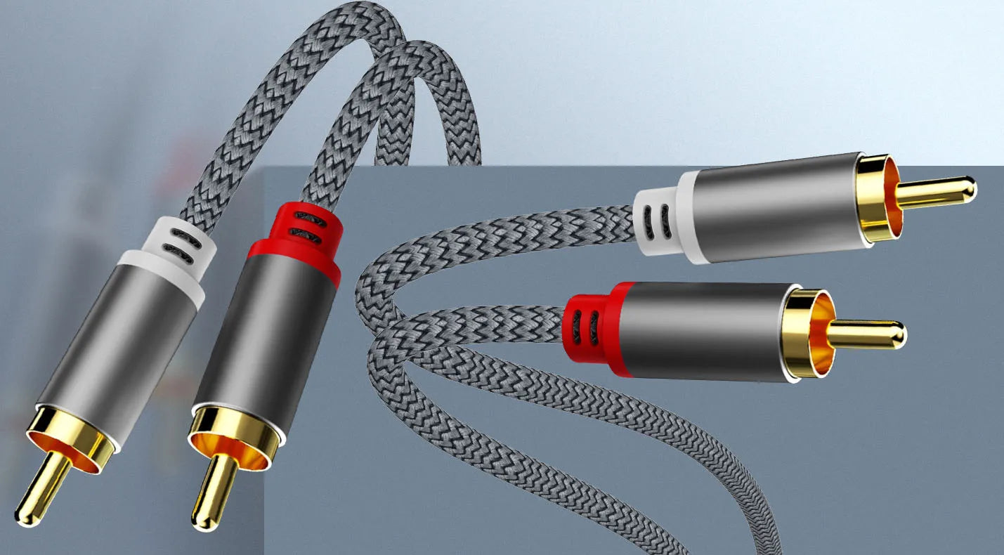 RCA Cable 2 Rca To 2 Rca Stereo