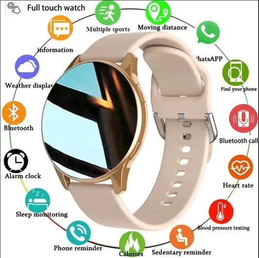 New Women Bluetooth Call Smart Watch HeartRate Blood