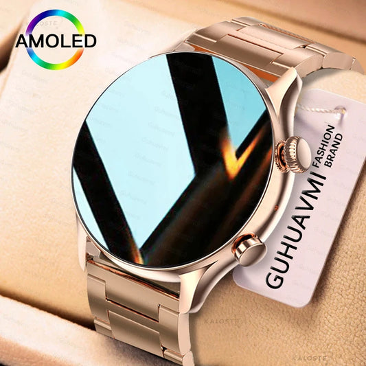 2025 New Smartwatch Women AMOLED HD Screen Always