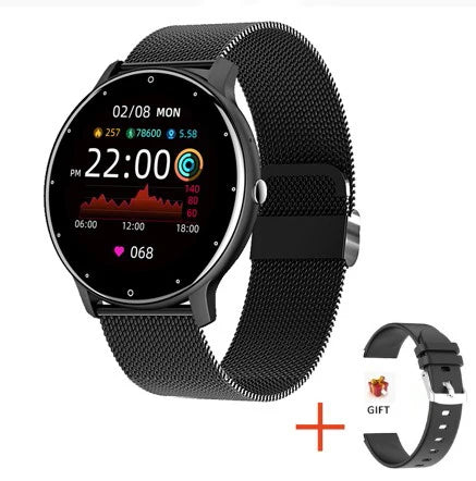LIGE Smart Watch Women Men Full Touch Screen Bluetooth