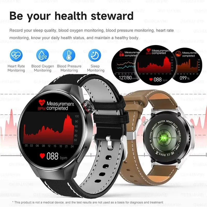 2025 True AMOLED Smart Watch Full touch Screen