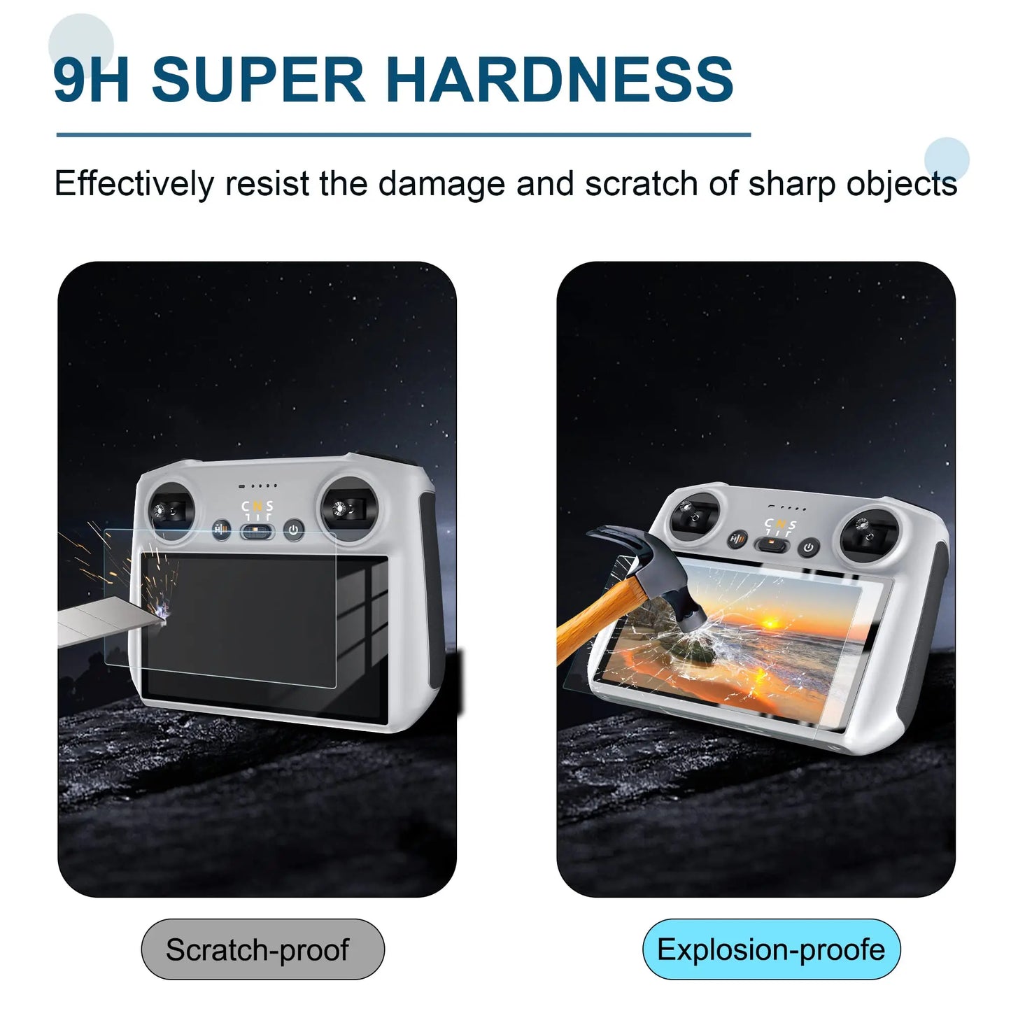 Tempered Glass for DJI Mini 4 Pro RC