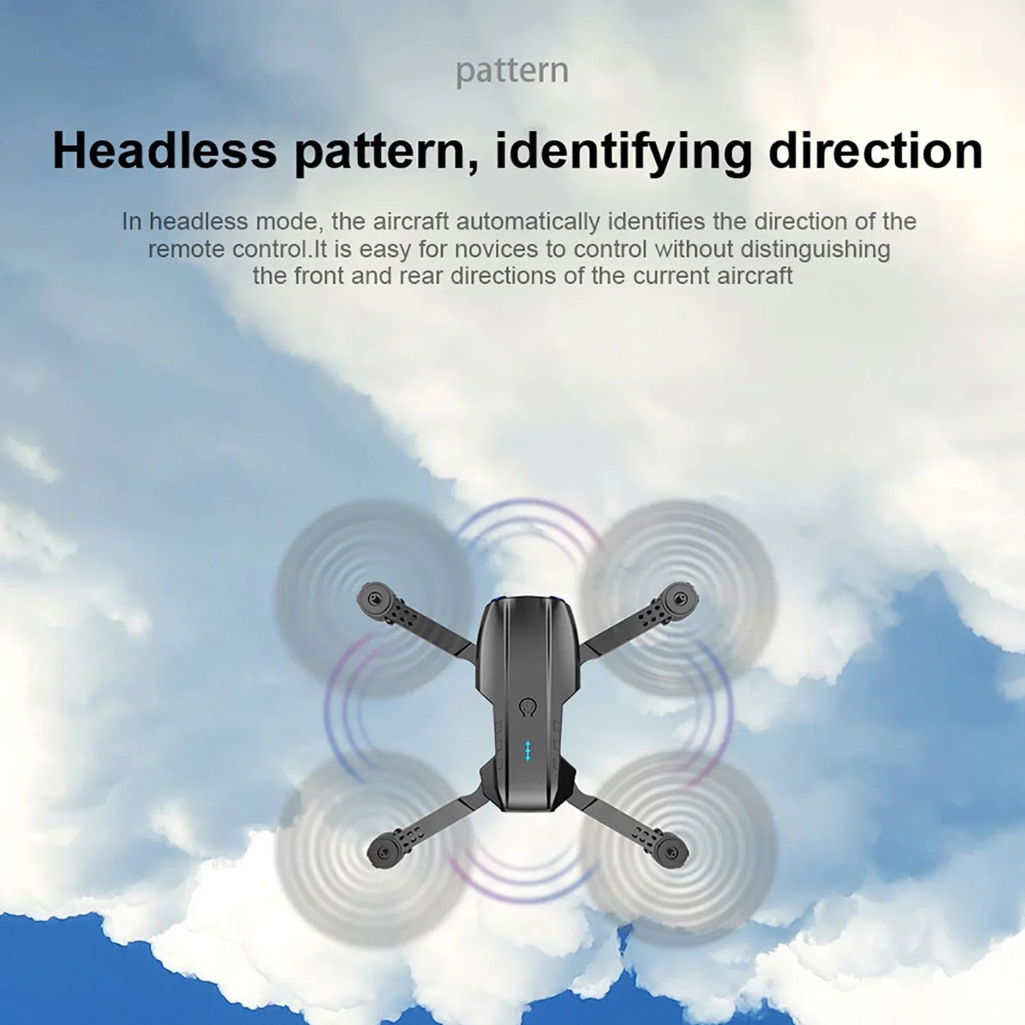E99pro K3 Foldable Mini Drone - 4K HD