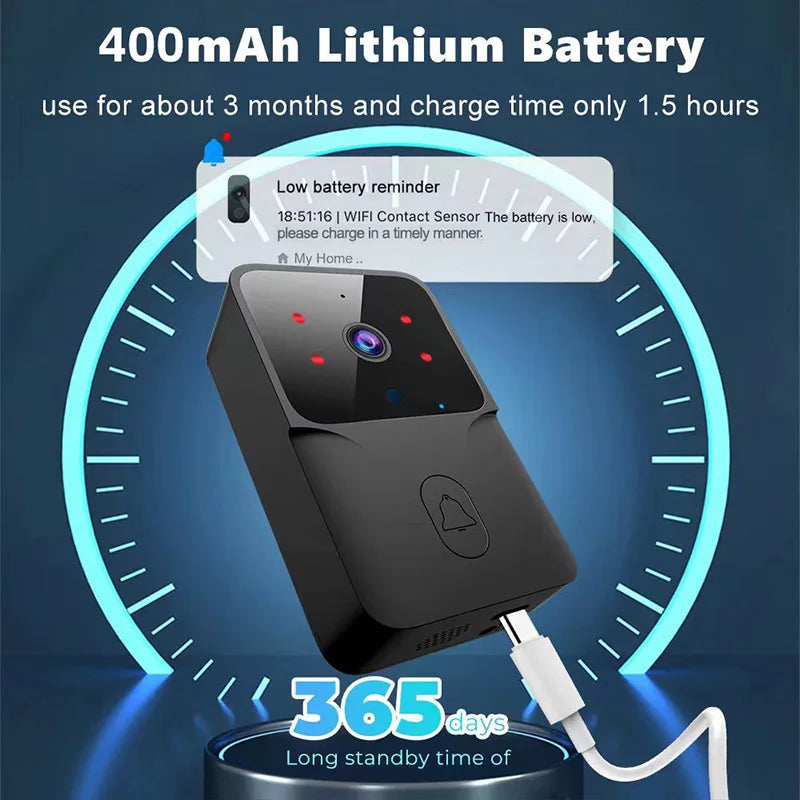 Tuya WiFi Video Doorbell Wireless HD Camera