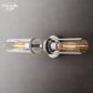 Modern Glass Wall Lamps Lustre LED Lambeth Knurled